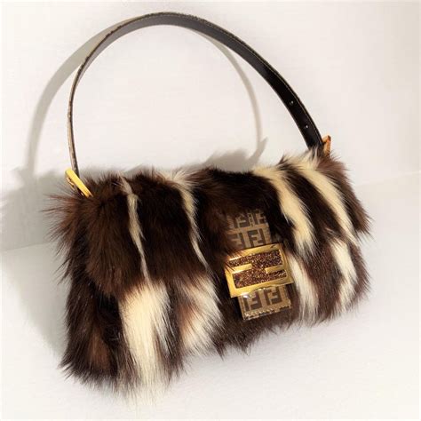 fendi baguette bag fur|fendi korea baguette bag.